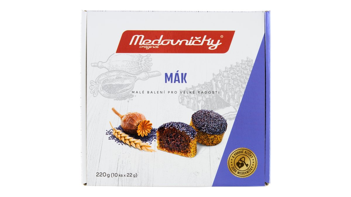 Medovníček makový