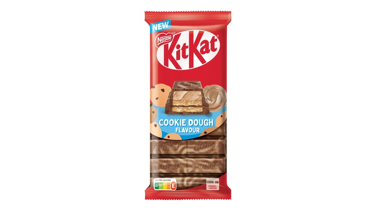 Kitkat Cookie dough s příchutí sušenek
