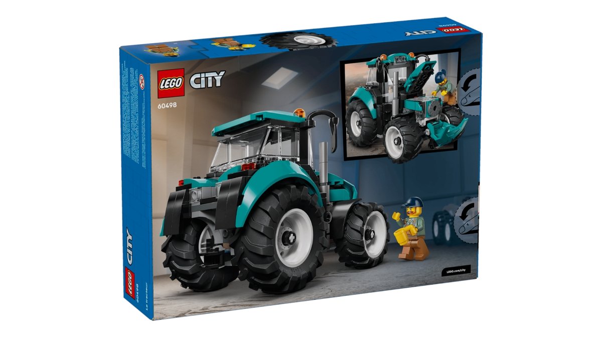 LEGO City 60498 traktor