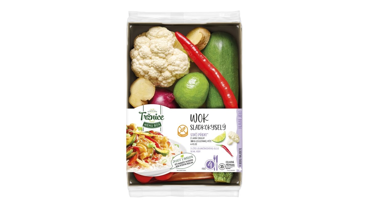 Albert Menu Box Sladkokyselý wok