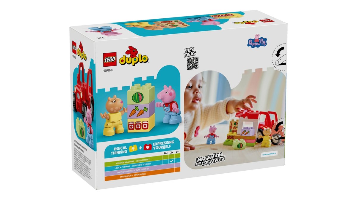 LEGO Duplo 10468 traktor a tržnice