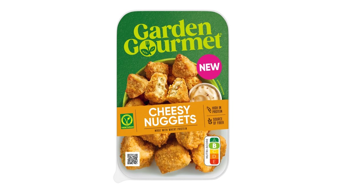 Garden gourmet nugetky se sýrem vegetariánské
