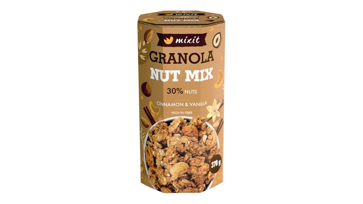 Mixit granola z pece ořechový mix