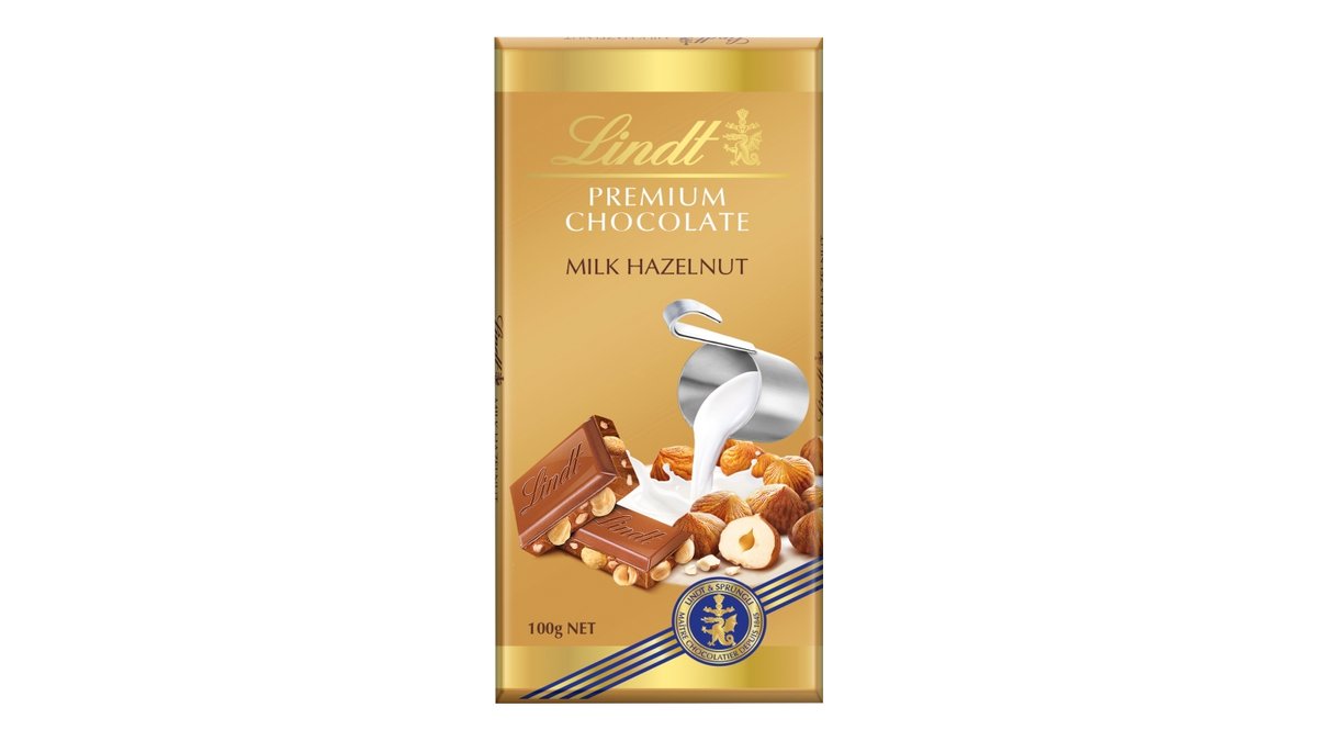 Lindt Premium čokoláda s lískovými ořechy