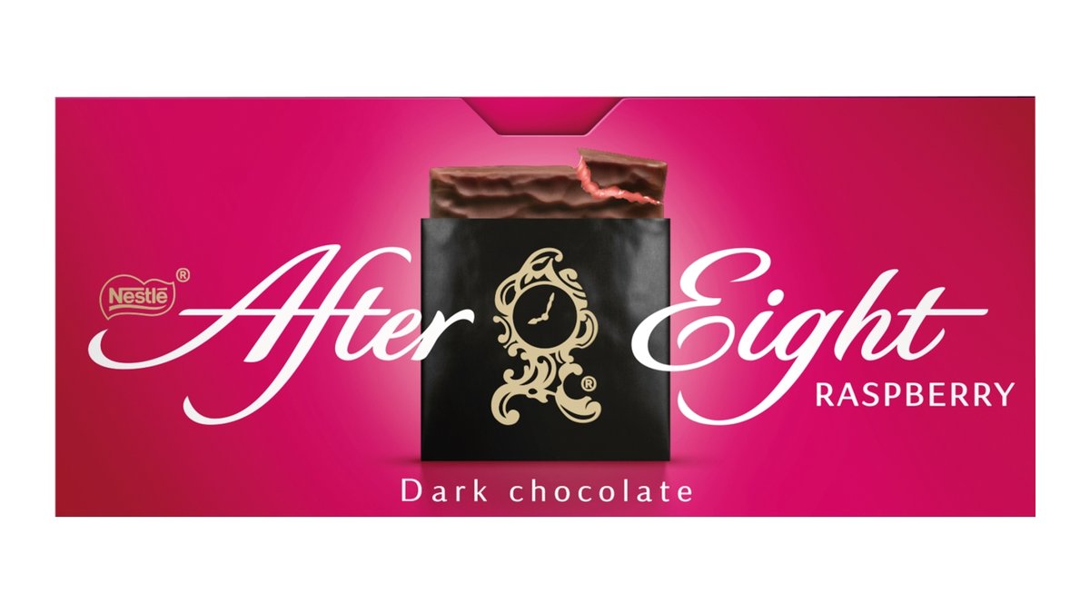 After Eight čokoláda s příchutí malin