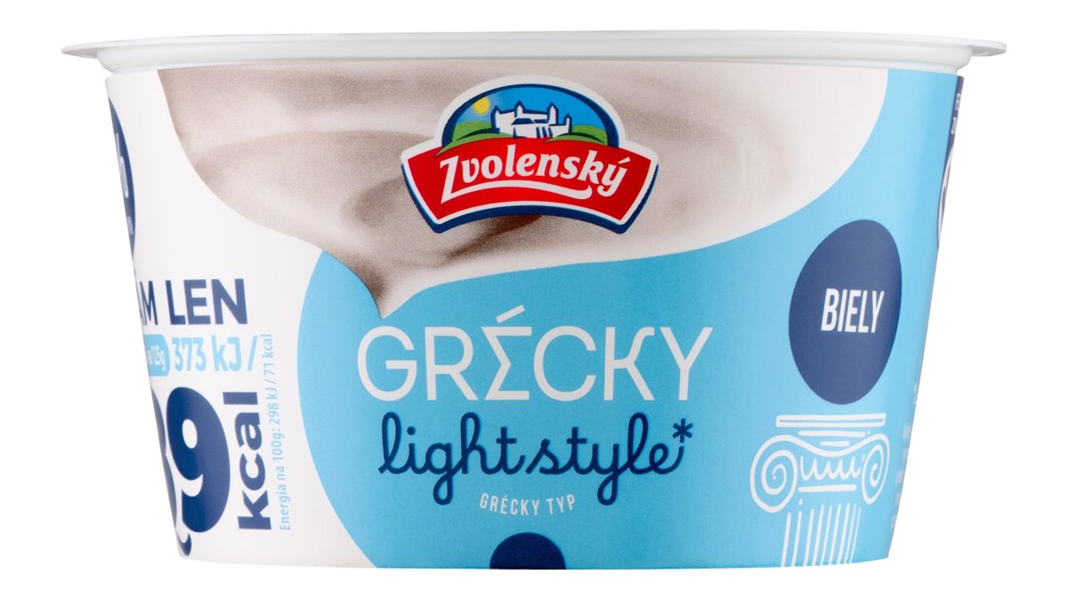 Zvolenský jogurt řeckého typu bílý