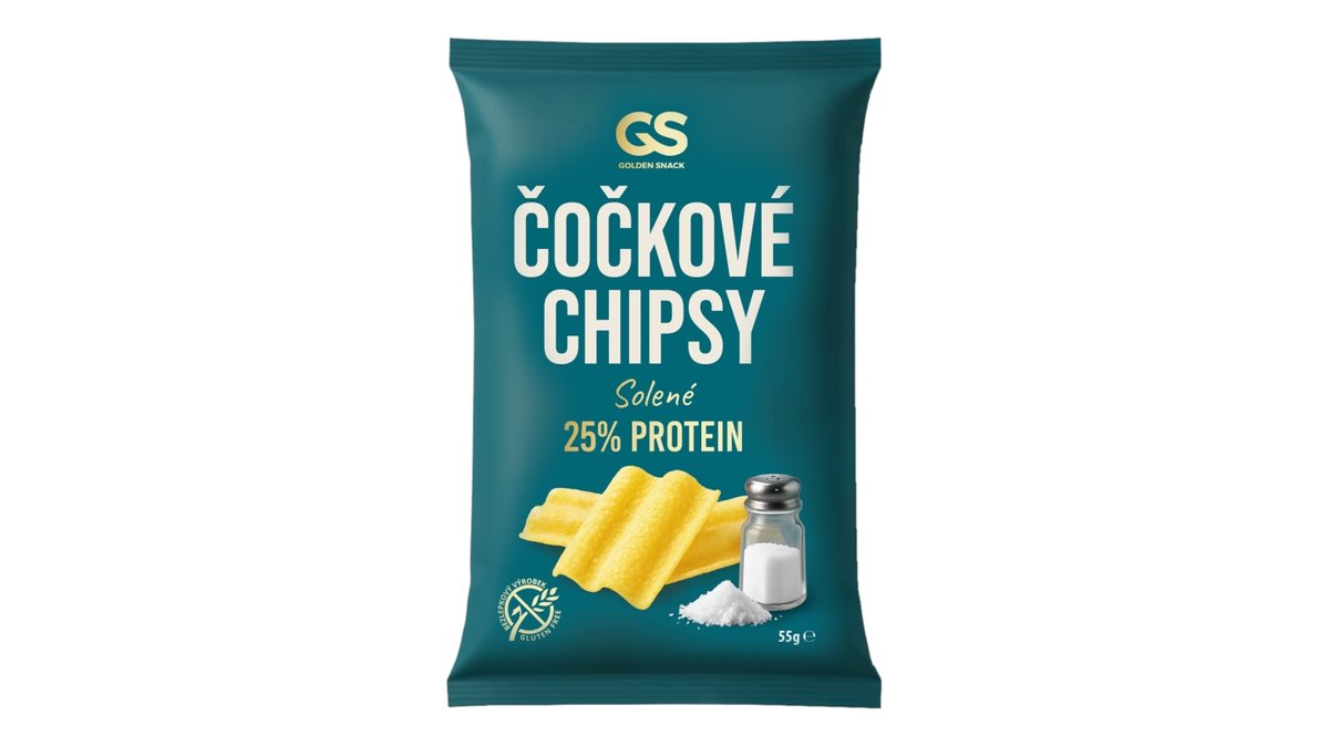 Čočkové chipsy solené bez lepku