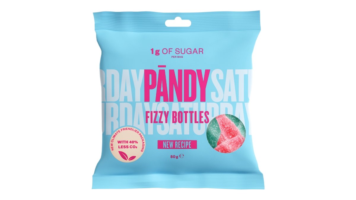 Pandy želé bonbony Fizzy Bottles