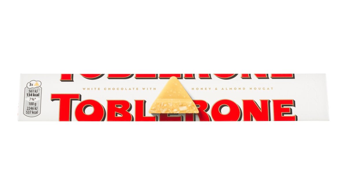 Toblerone bílá čokoláda