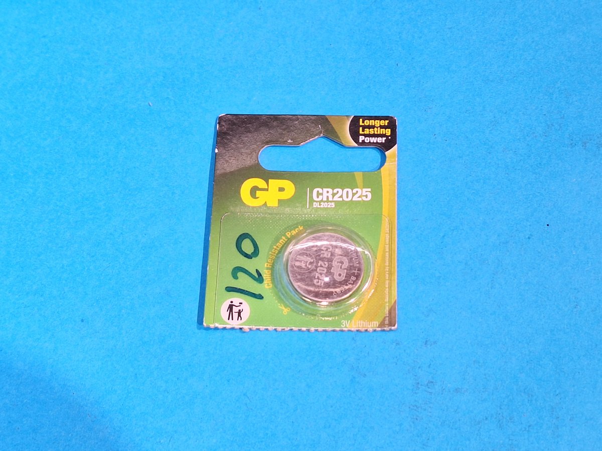 Bateri GP CR2025 - Menu Item