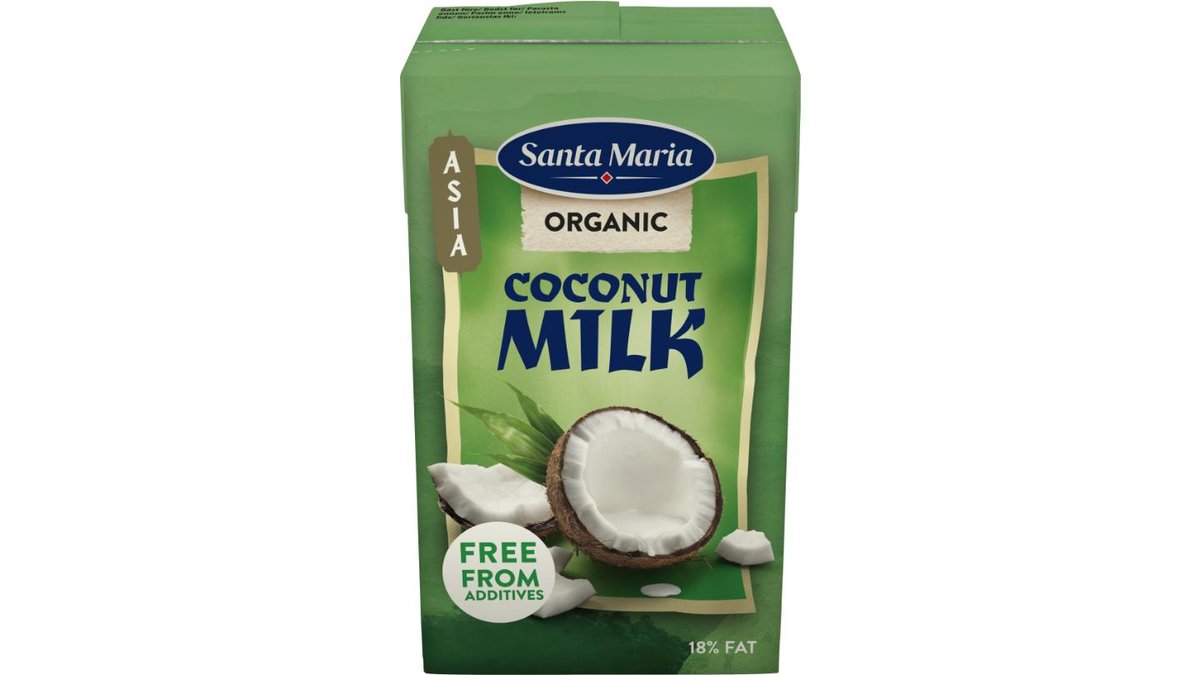 Kokosmælk øko. Santa Maria