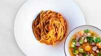 Objednať Pasta Bolognese + polévka dne