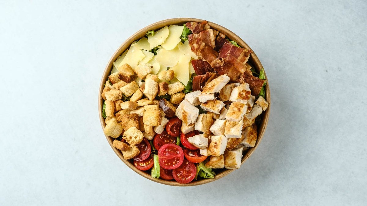 Simply Caesar salata + Sweet potato⚽