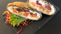 Objednať Sendvič crunch (zapečený sushi sendvič v panko strouhance)