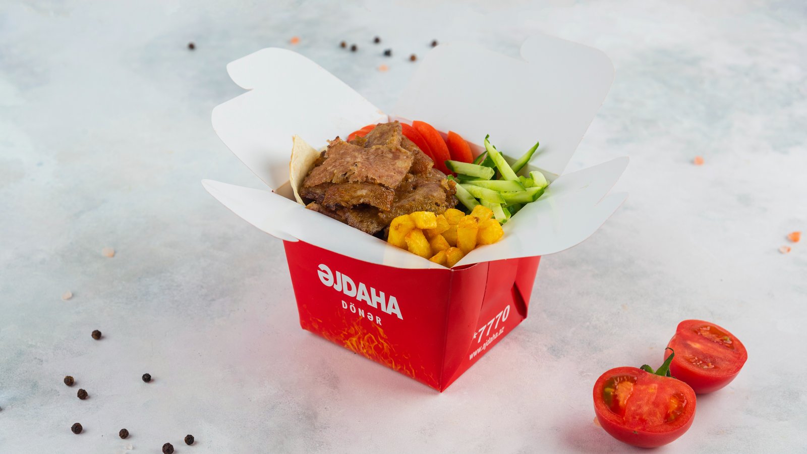 Ajdaha Doner Deniz Mall | Wolt | Delivery | Baku