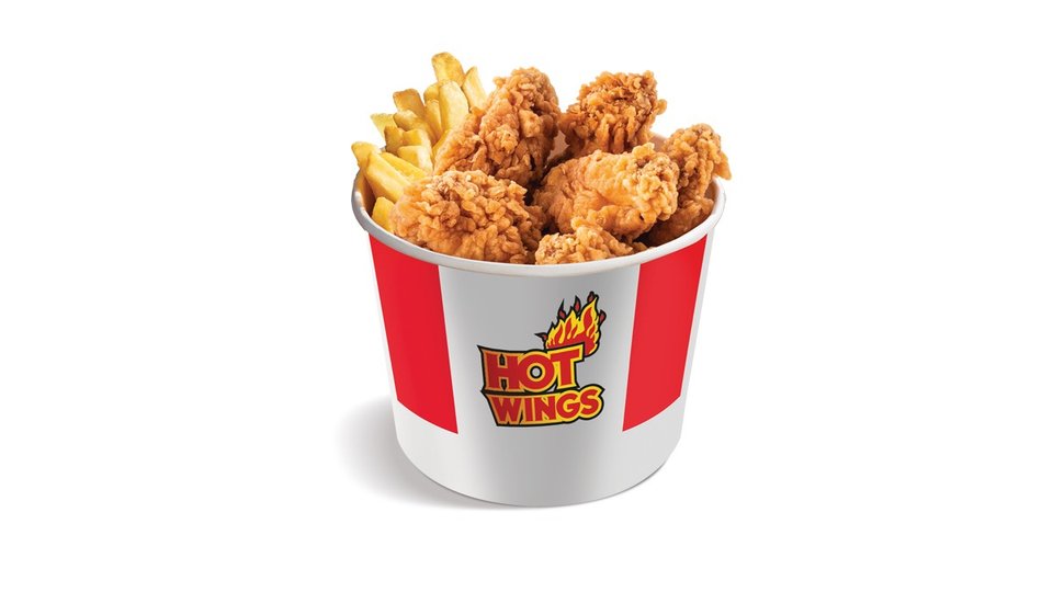 Hot Wings Bucket for one