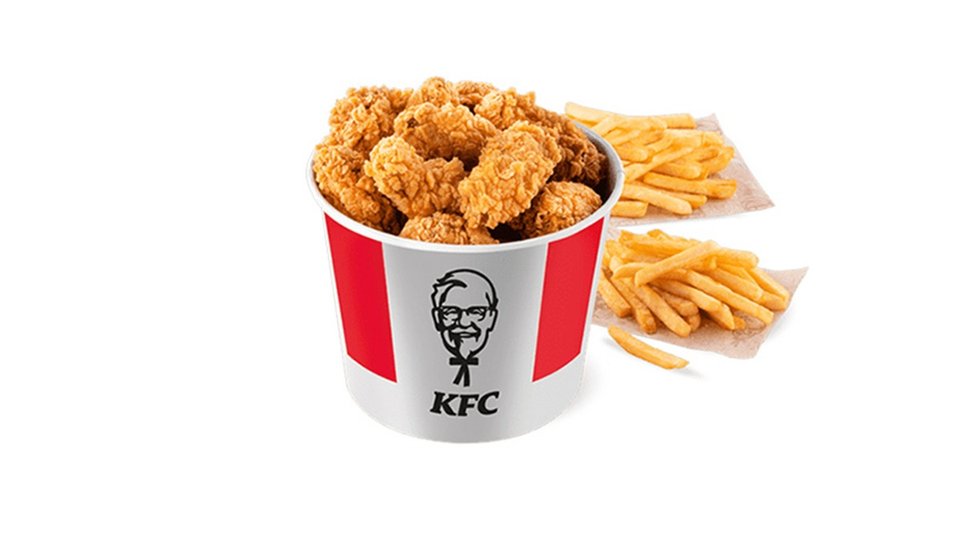 15 Strips + two Fries