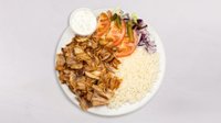 Objednať Kurací kebab tanier s ryžou