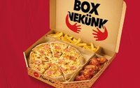 Hozzáadás a kosárhoz Box Nekünk - egy feltétes pizzával (31 cm)