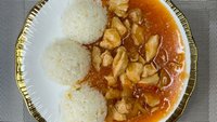 Objednať PIATOK: Kuracie soté pikant,ryža s paprikou + polievka