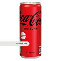 Objednať Coca - cola zero plech 0,33l