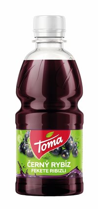 Objednať Toma džús 25% Čierna Ríbezľa 0,33 l
