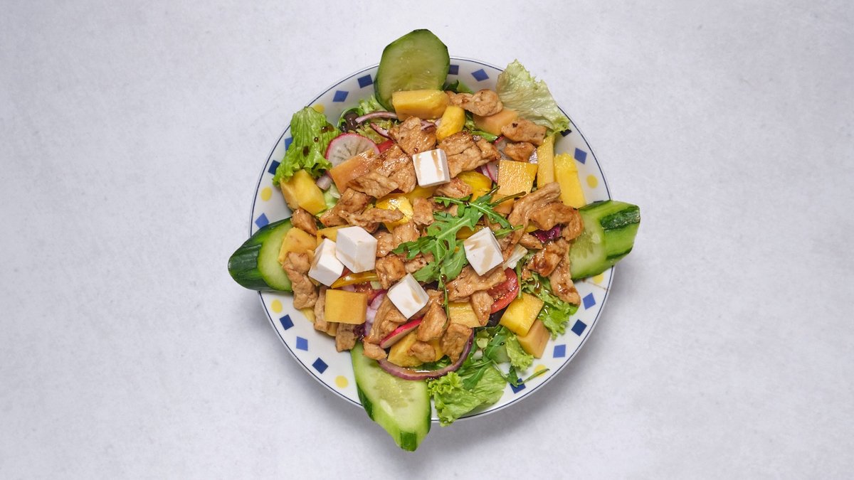 vegetarian Chicken Mango Salad