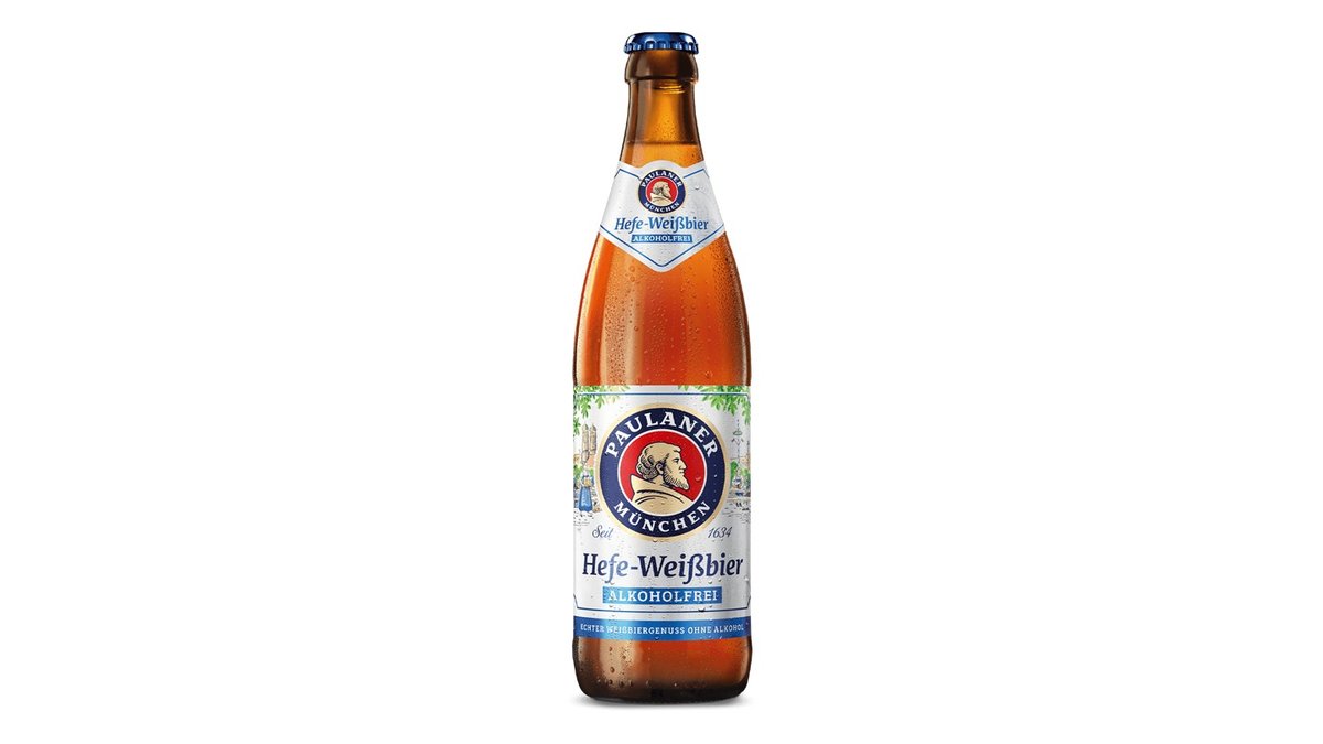 Paulaner Hefe-Weißbier Alkoholfrei 0,5l