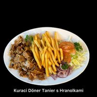 Objednať Döner Kurací tanier 130g+ hranolky 100g