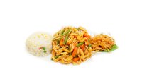 Objednať 11.Kuracie  s teriyaki omáčkou, praženou ryžou a šalátom