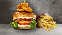 Hozzáadás a kosárhoz Natúr csirke burger választható krumplival