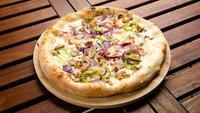 Hozzáadás a kosárhoz Csirkés Balkán Pizza (32cm)