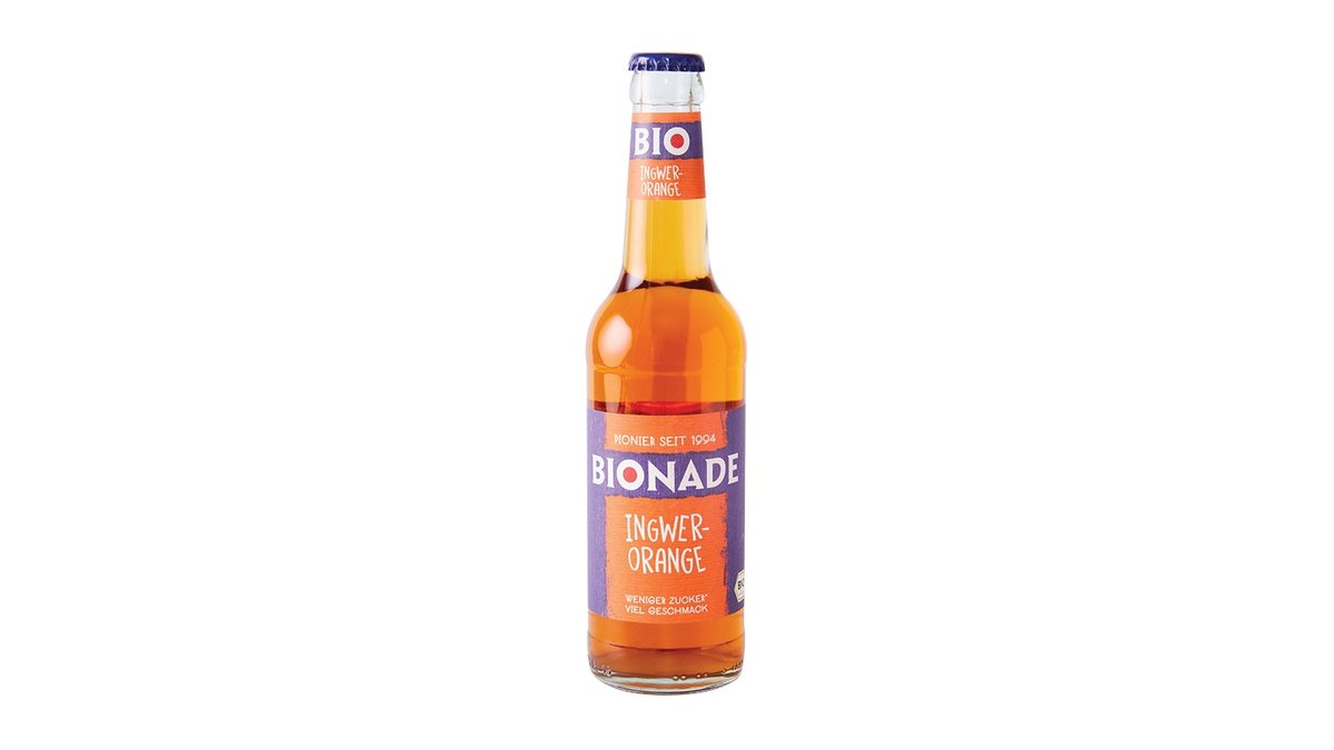 Bionade Ingwer-Orange 0,33l