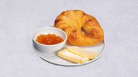 Objednať Croissant maslový s maslom a marhuľovým džemom