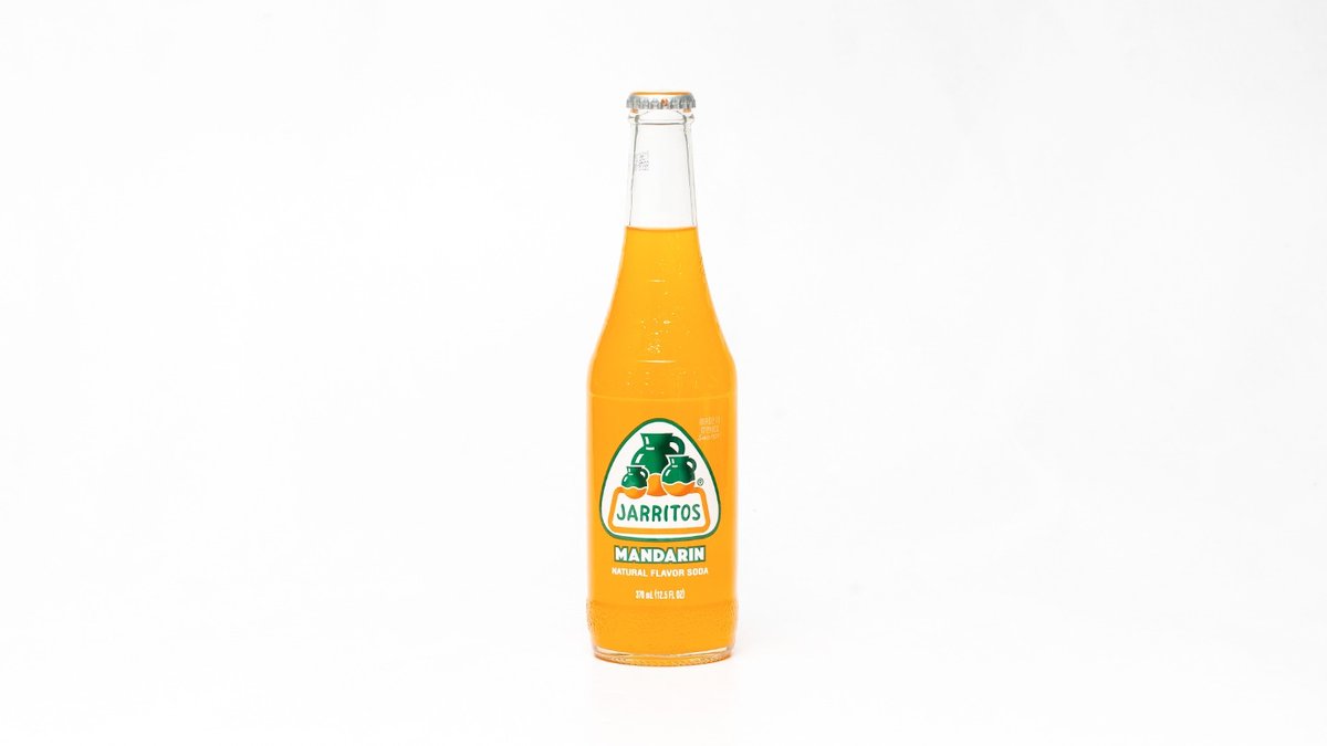 Jarritos Mandarin Natural Flavor Soda 0,37 l