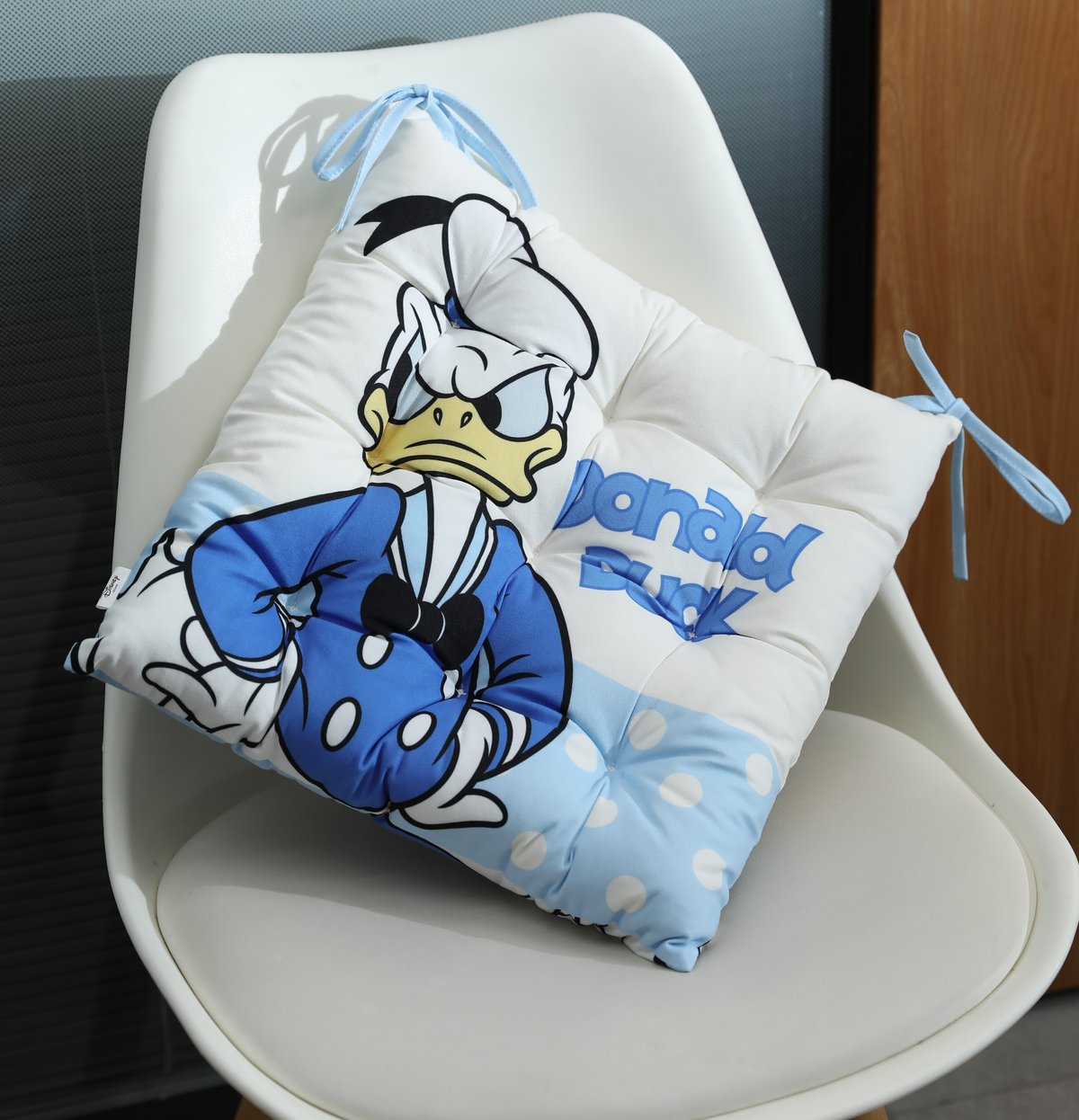 სკამის ბალიში/Disney Mickey Collection Square Seat Cushion (Donald Duck) |  Miniso Batumi | Wolt