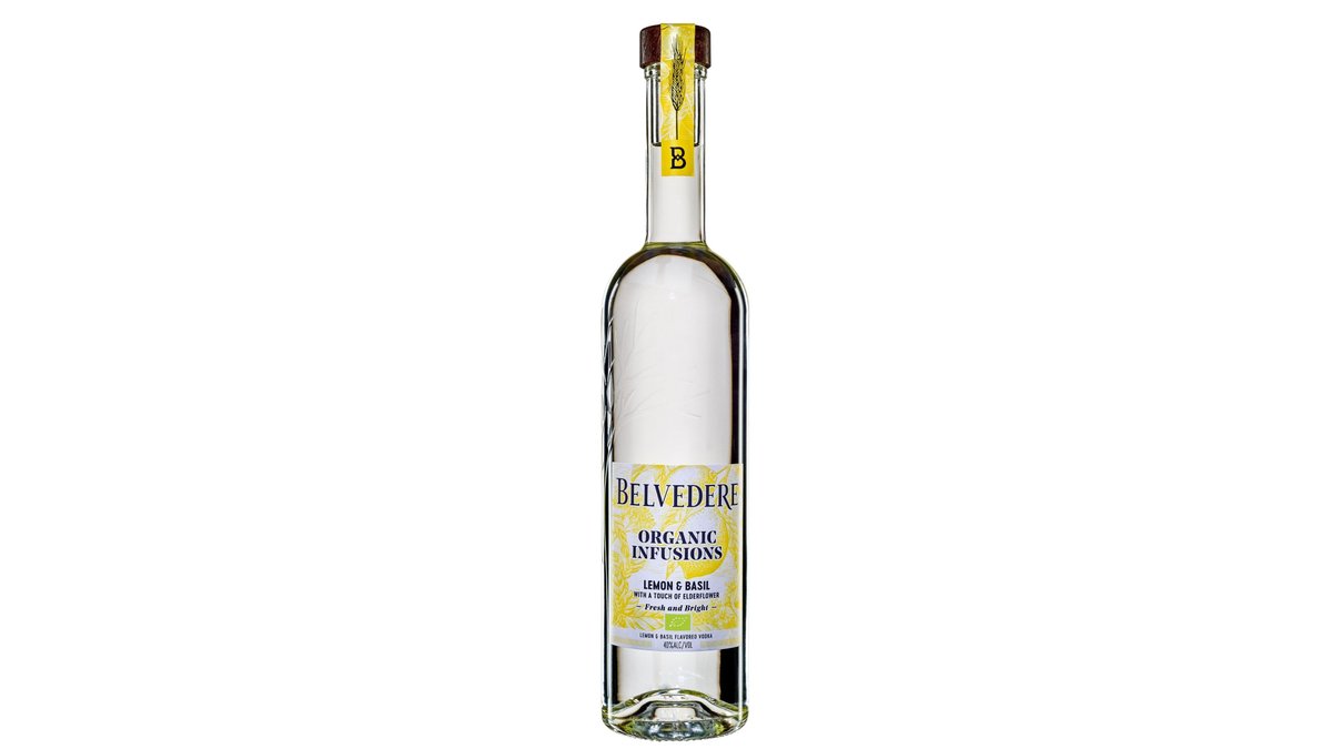 Belvedere Organic Infusions Lemon & Basil