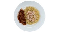 Objednať 21C. Krevetí smažená rýže s kim chi / shrimps -pikantní