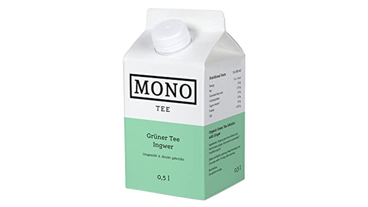 Mono Tee Grüner Tee Ingwer 0,5l