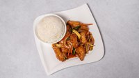 Objednať M58. Speciální kuře po sečuansku s rýží