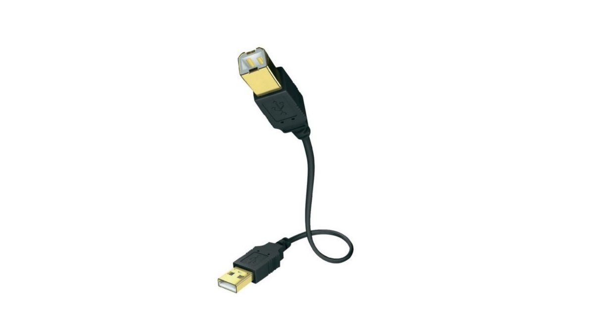 File Trampling forgetful Kabelis USB2.0 A kištukas - USB B kištukas 1.0m, inakustik PREMIUM – LEMONA  electronics