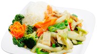 Objednať M45. Míchaná zelenina s rýží