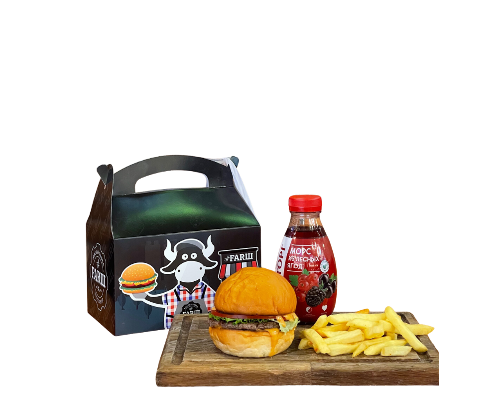 FARSH Burger Abu Dhabi Plaza | Wolt | Delivery | Astana