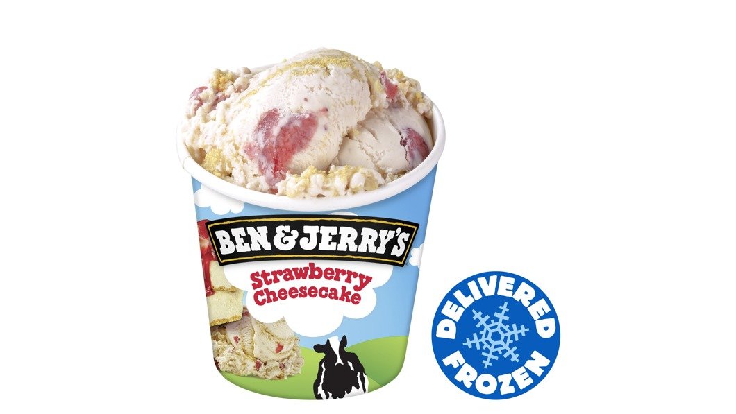 Bandj Strawberry Cheesecake 465ml Ben And Jerrys X Magnum Hämeenlinna Wolt 5785