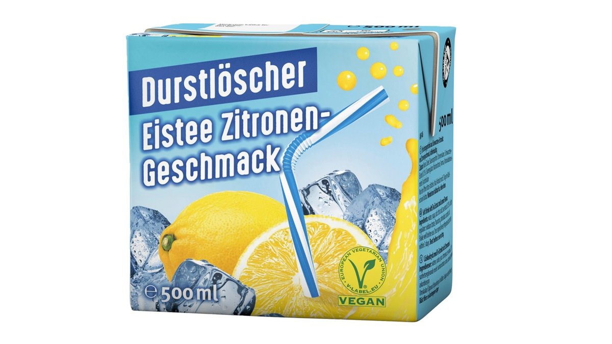 Durstlöscher Eistee Zitronen-Geschmack 0,5 l