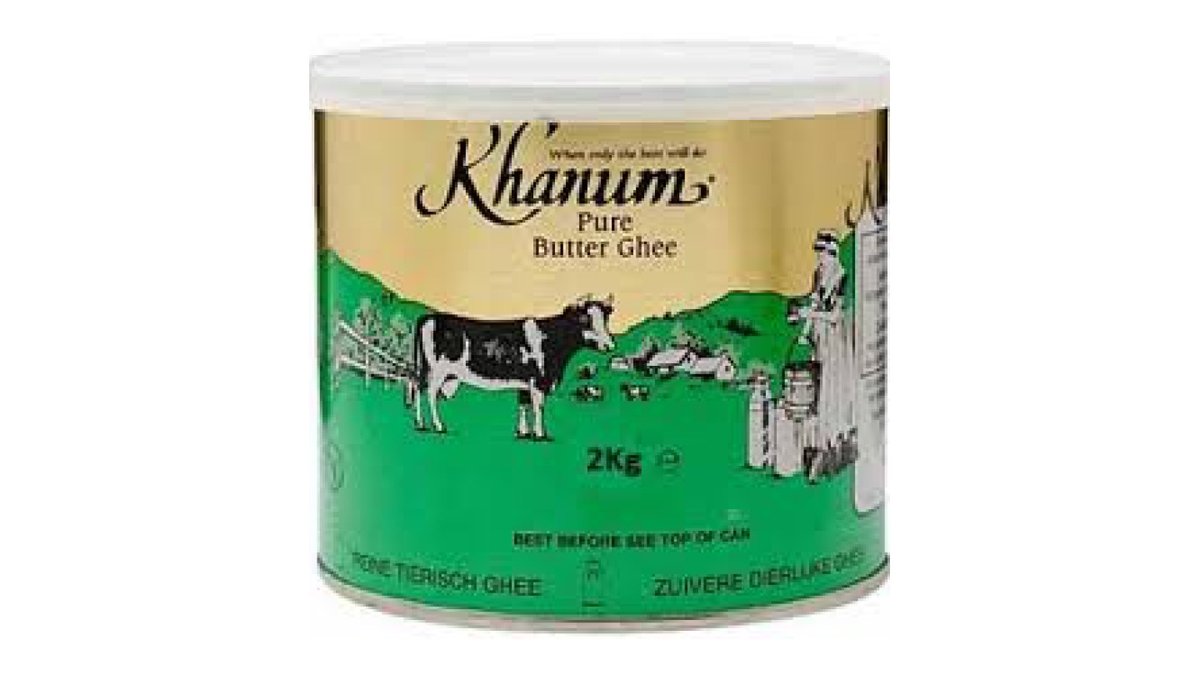 BUTTER GHEE 2kg Khanum Shalamar Foods