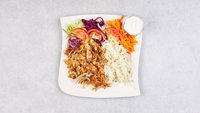 Objednať Kurací kebab tanier s ryžou