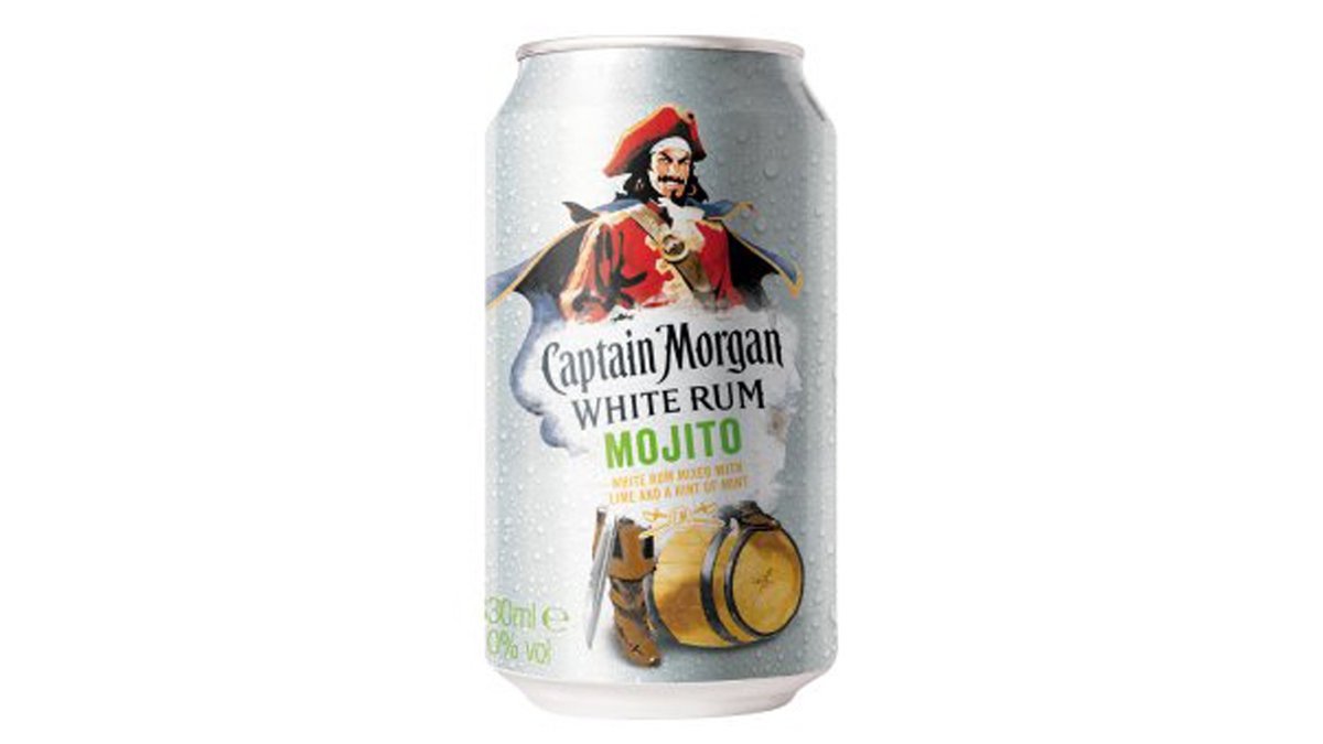 Captain Morgan White Rum Mojito 0,33l | Multi - Kulti - Shop | Wolt