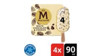 Hozzáadás a kosárhoz Magnum Multipack Fehércsokoládé & Keksz jégkrém 4 x 90 ml