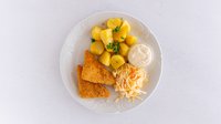 Objednať Smažený sýr,vařené brambory,domácí tatarka,zelný salát